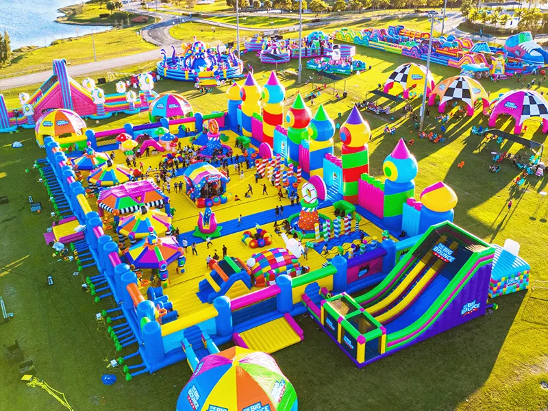 In cosa consiste un castello gonfiabile?