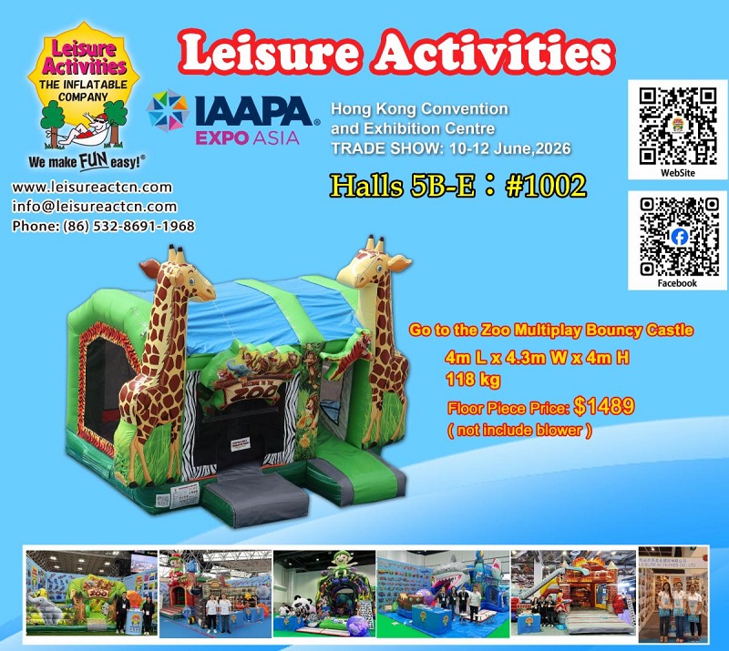 2026 IAAPA EXPO ASIA Hong Kong - Ti invitiamo cordialmente a ritirare il tuo pass VIP e a visitare la nostra mostra. 2026 IAAPA EXPO ASIA Hong Kong - Ti invitiamo cordialmente a ritirare il tuo pass VIP e a visitare la nostra mostra.