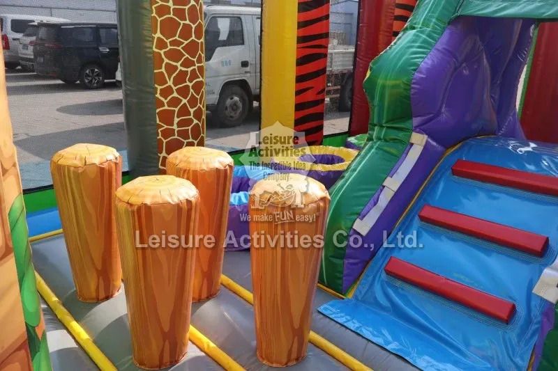 Go To The Zoo Multiplay Bouncy Castle Playground Go To The Zoo Multiplay Bouncy Castle Playground