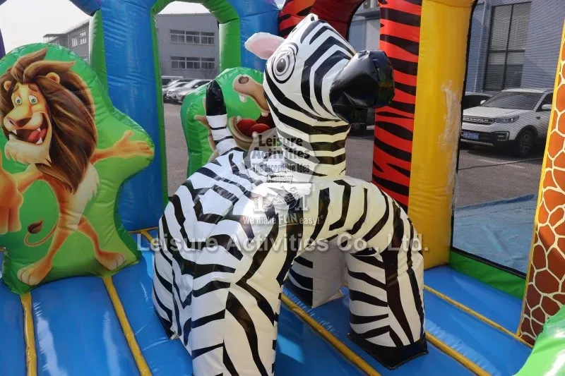 Go To The Zoo Multiplay Bouncy Castle Playground Go To The Zoo Multiplay Bouncy Castle Playground